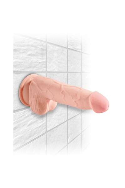 Dildo realistico Triple Density con testicoli19 cm