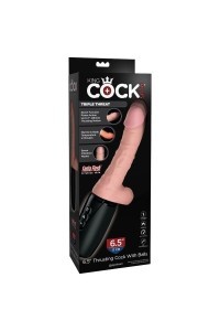 Dildo con movimento spinta riscaldante Thrusting Pleasure 27 cm