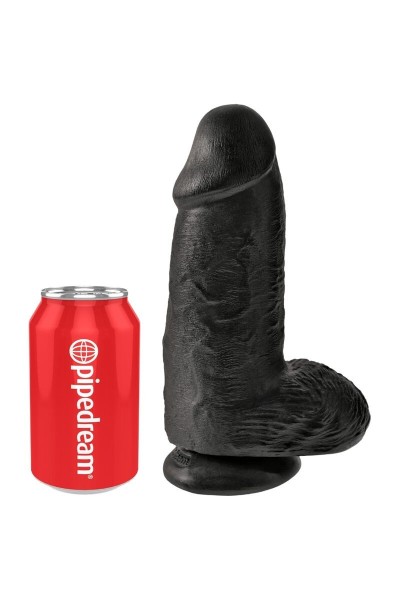 Dildo realistico Chubby 23 cm nero