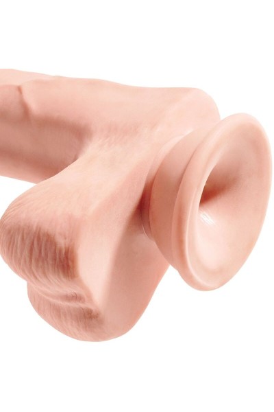 Dildo realistico con testicoli Triple Density 24,8 cm natural