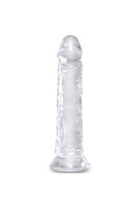 Dildo realistico trasparente 19,7 cm