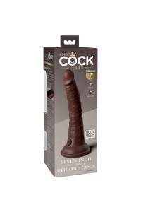 Dildo realistico Elite 17,8 cm marrone