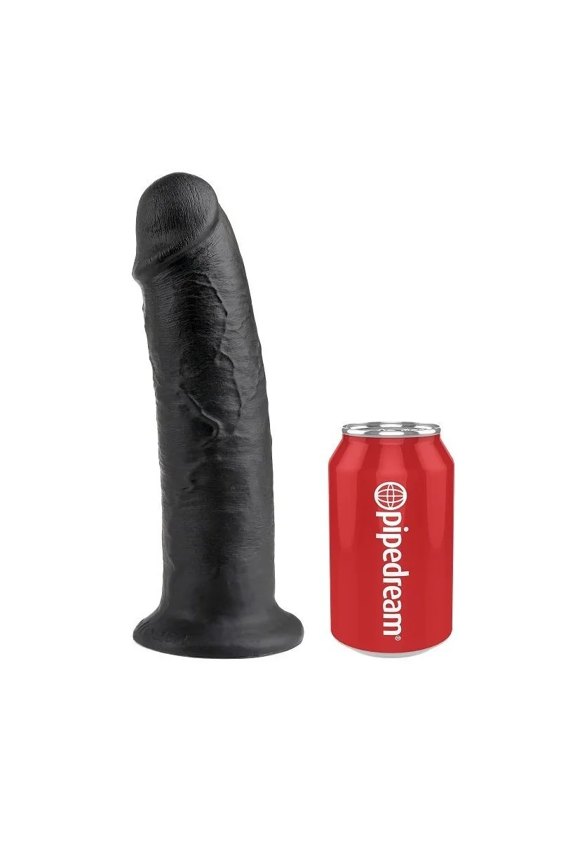 Dildo realistico 25,4 cm nero