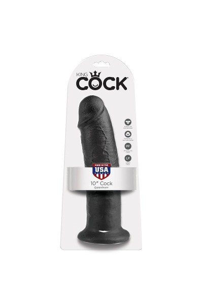 Dildo realistico 25,4 cm nero