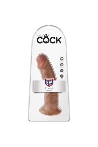 Dildo realistico 21,7 cm caramel