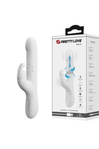 Vibratore rabbit rorante Reese Silver