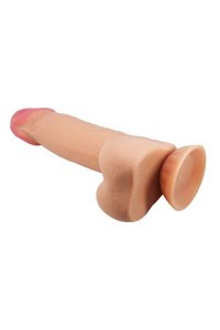 Dildo realistico con ventosa Sliding skin 21,8 cm