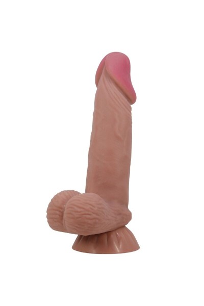 Dildo realistico con ventosa Sliding skin 19,4 cm cm