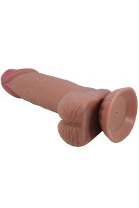 Dildo realistico con ventosa Sliding skin 19,4 cm cm