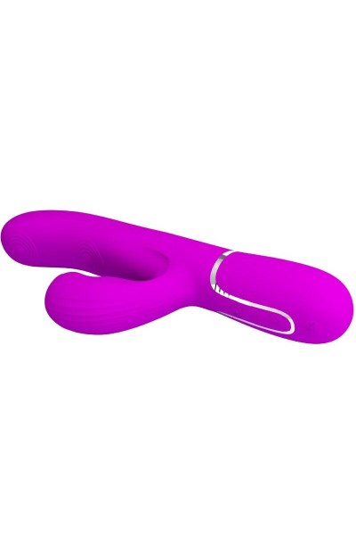 Vibratore rabbit multifunzioni Perlita fucsia