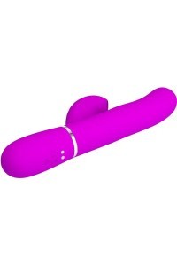 Vibratore rabbit multifunzioni Perlita fucsia