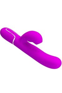 Vibratore rabbit multifunzioni Perlita fucsia