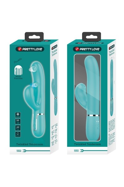 Vibratore rabbit multifunzioni Perlita verde