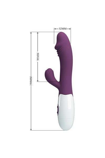 Vibratore rabbit Snappy viola