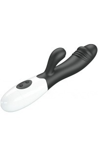 Vibratore rabbit Snappy nero