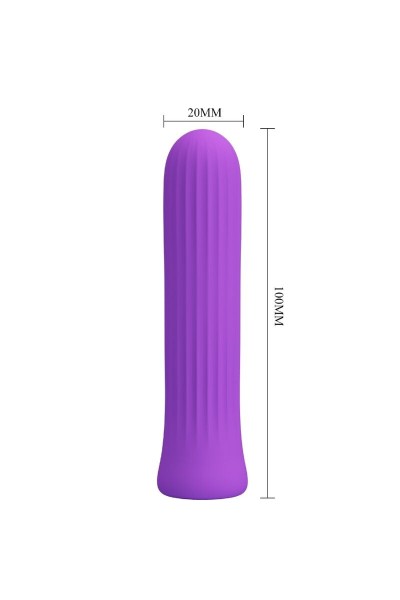 Vibratore classico Blanche viola