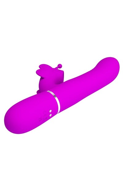 Vibratore rabbit multifunzioni Ridgely fucsia