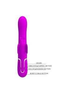 Vibratore rabbit multifunzioni Ridgely fucsia