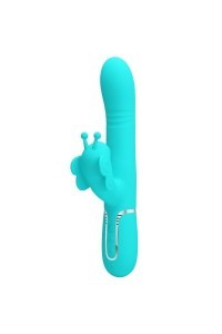 Vibratore rabbit multifunzioni Ridgely verde