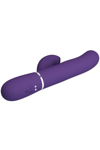 Vibratore rabbit multifunzioni Perlita viola