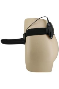 Strap on con vibratore cavo Vito 17,3 cm