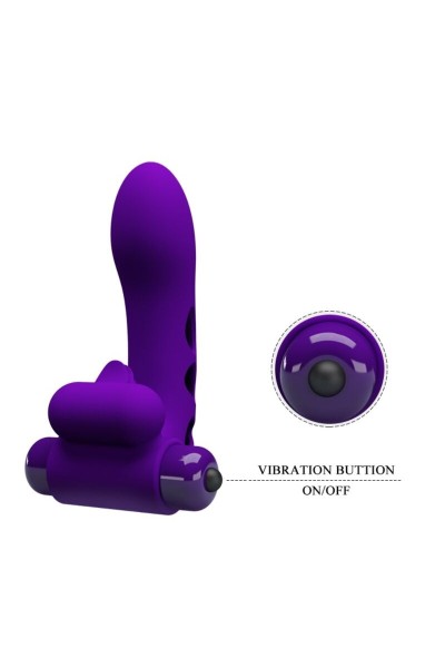 Vibratore ditale Orlando viola