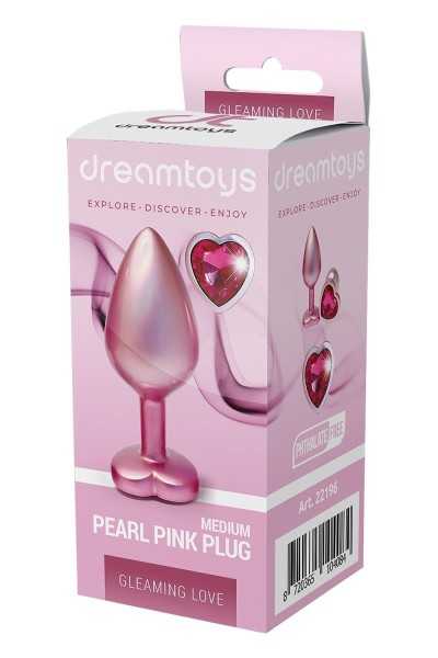 Plug anale Pearl Pink Plug Medium