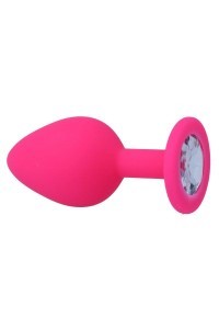 Plug anale Shelki fucsia taglia M