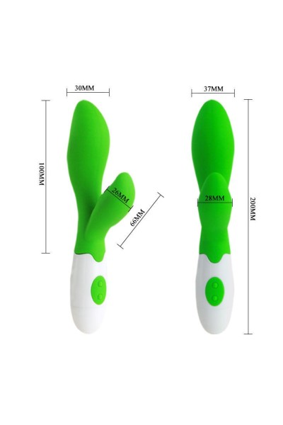 Vibratore rabbit Owen verde