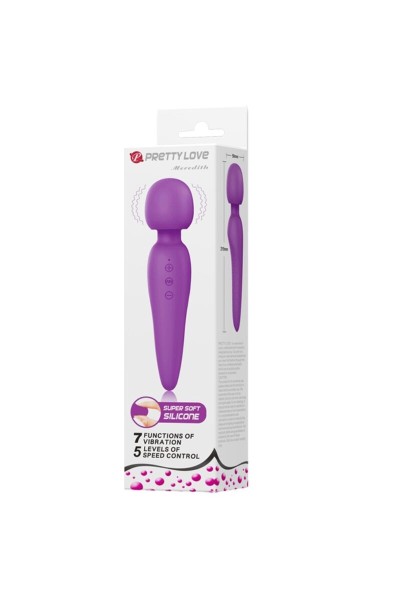 Stimolatore wand Meredith viola