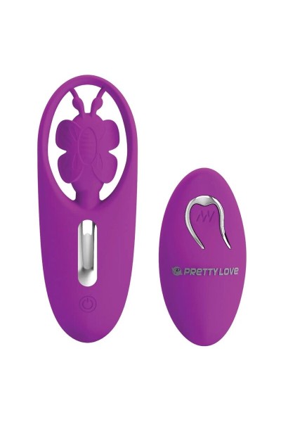 Stimolatore clitorideo per mutandine Dancing Butterfly viola