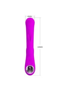 Vibratore rabbit Lamar viola