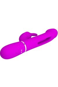 Vibratore rabbit multifunzioni Kampas fucsia