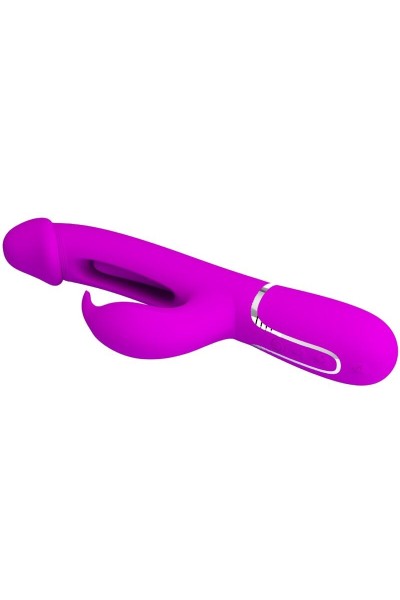 Vibratore rabbit multifunzioni Kampas fucsia