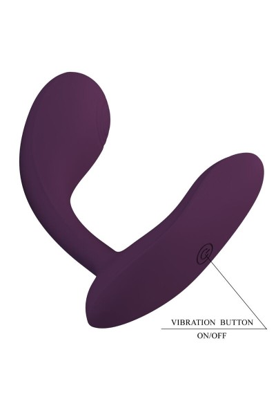 Vibratore punto G con app Baird viola