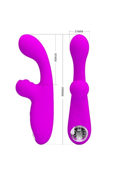 Vibratore rabbit Skylar viola