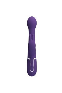 Vibratore rabbit multifunzioni Dejon viola