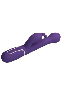 Vibratore rabbit multifunzioni Dejon viola