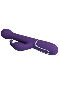 Vibratore rabbit multifunzioni Dejon viola