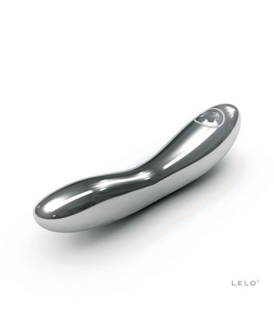 Vibratore design in acciaio inox Inez - Lelo