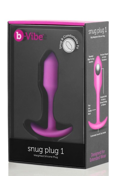 Plug anale Snug 1 fucsia