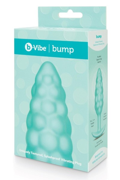 Plug anale Bump verde menta