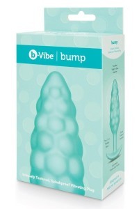 Plug anale Bump verde menta