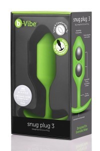 Plug anale Snug 3 verde