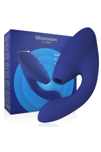 Stimolatore clitorideo e punto G Duo 2 blu