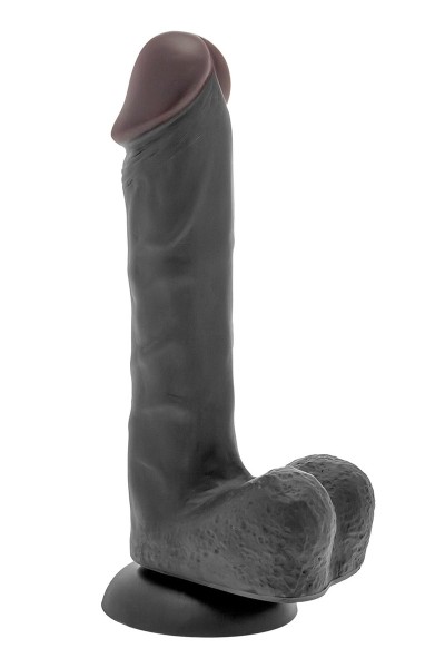 Dildo realistico Don Jon nero 22.5 cm