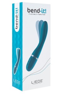 Vibratore punto G Bend It blu