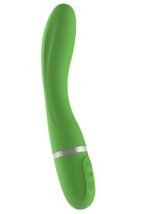 Vibratore punto G Bend It verde