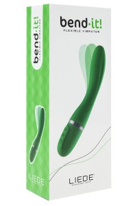 Vibratore punto G Bend It verde