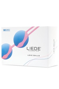 Palline vaginali Love Balls rosa/blu